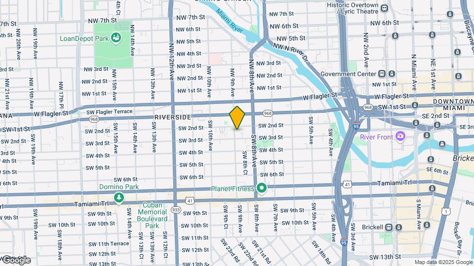 219 SW 9th Ave Map and Location Details