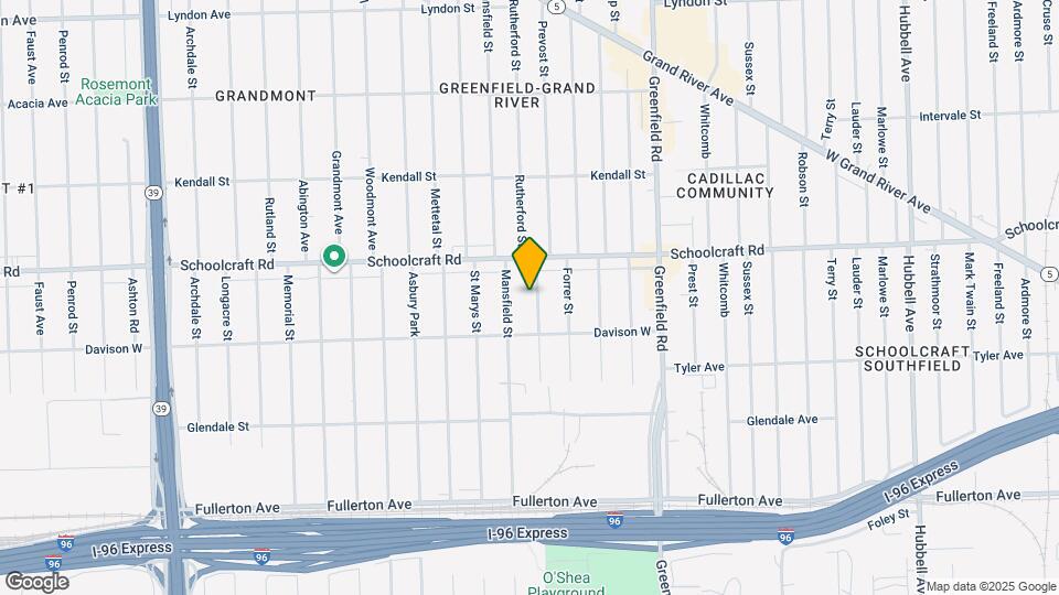 13575 Rutherford St Map and Location Details