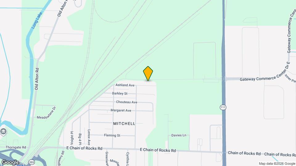 725 Ashland Ave Map and Location Details