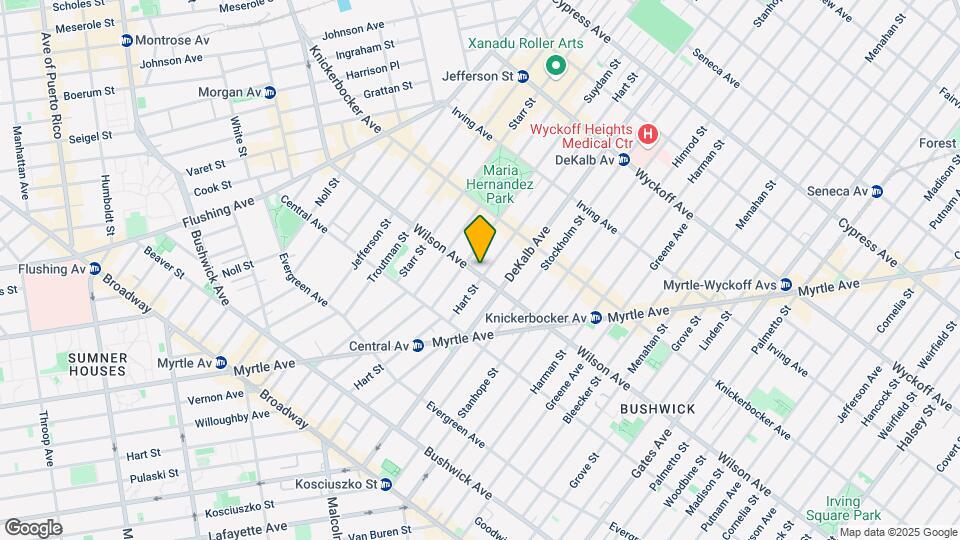157 Wilson Ave Mapa y Detalles de la Ubicación