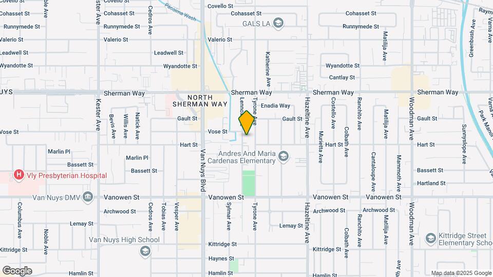 7010 Lennox Ave Map and Location Details