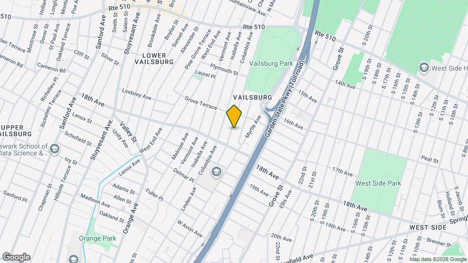 208 S Munn Ave Mapa y Detalles de la Ubicación
