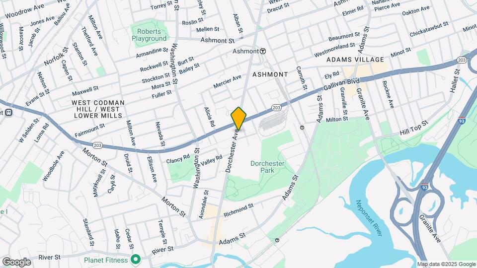 2088 Dorchester Ave-Unit -1 Map and Location Details