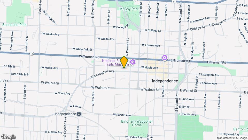 518 W Lexington Ave Map and Location Details