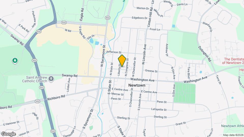 105 Greene St Map and Location Details