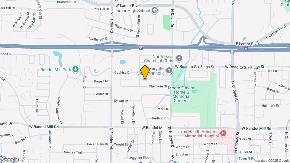 1408 Comanche Ct Map and Location Details