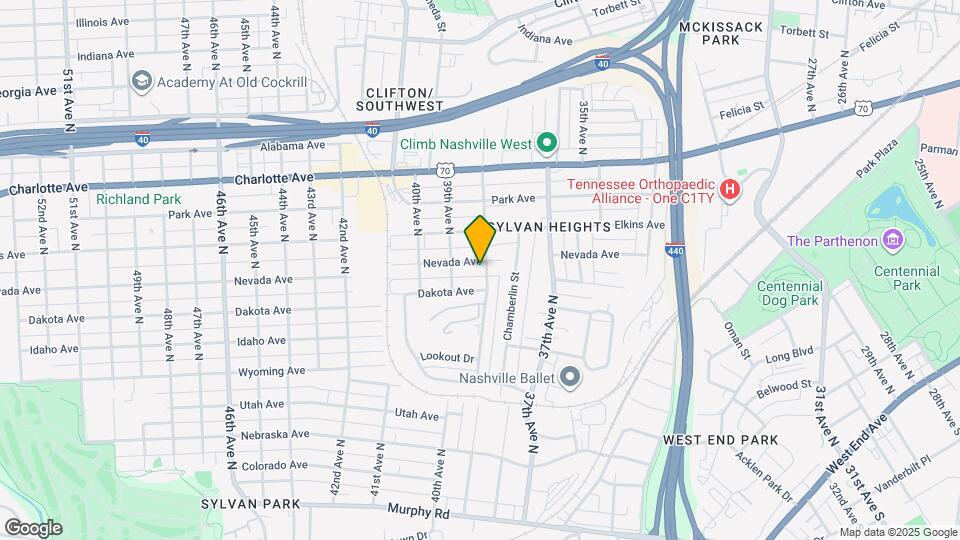 3803 Nevada Ave Map and Location Details