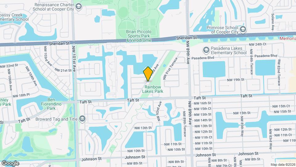 1901 NW 93rd Ave Map and Location Details