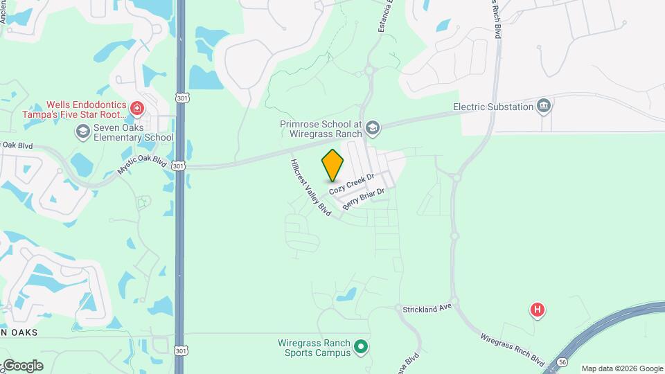 28575 Cozy Creek Dr Map and Location Details