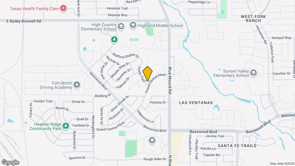 1101 Trinity Trail, Unit 1706 Map and Location Details