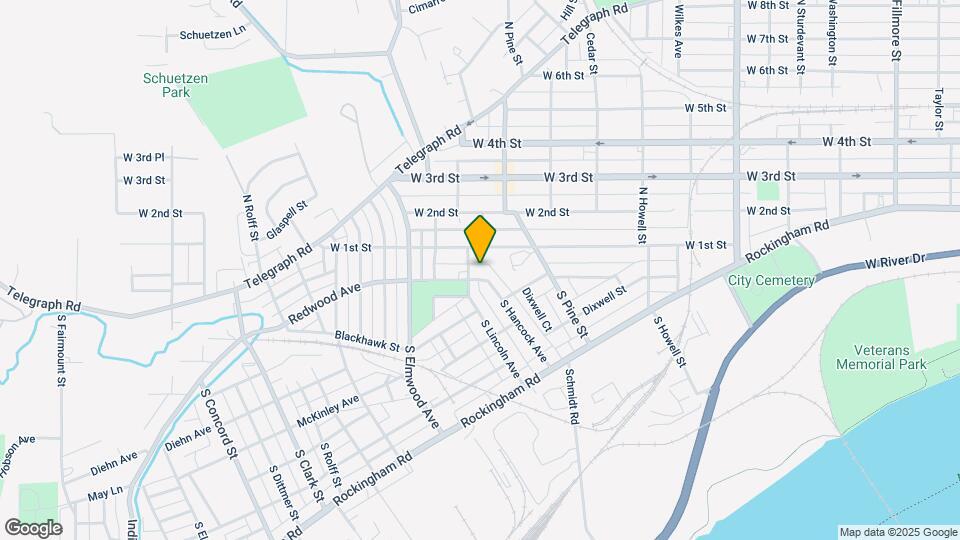 2230 Redwood Ave Map and Location Details