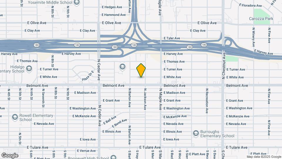 4530-4536 E White Ave Map and Location Details
