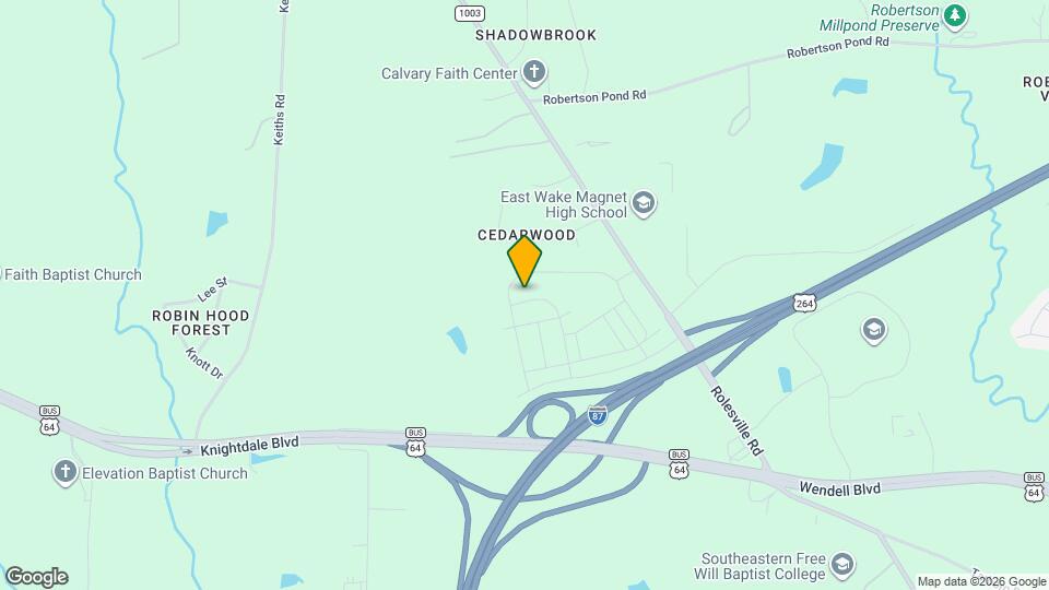 844 Hilton Pk Lp Map and Location Details