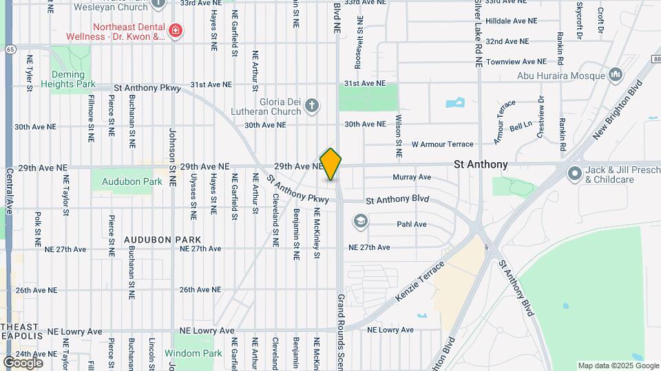 2820 Stinson Blvd NE Map and Location Details