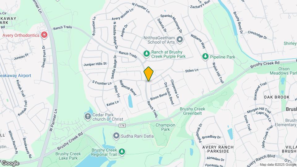 4025 Lazy River Bend Map and Location Details