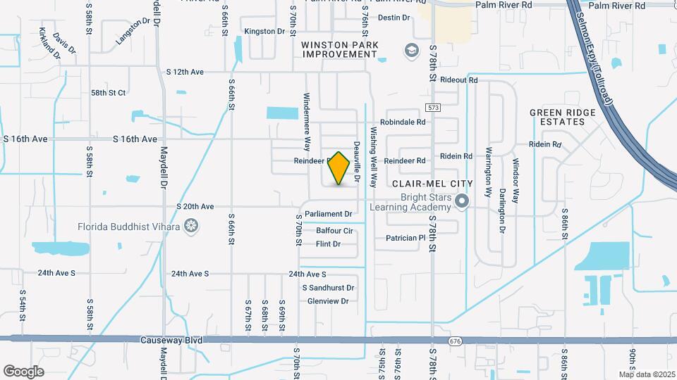 1725 Julian Ln Dr Map and Location Details