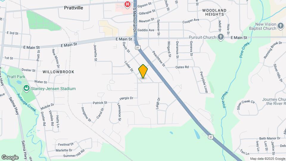 921 Loder St Map and Location Details