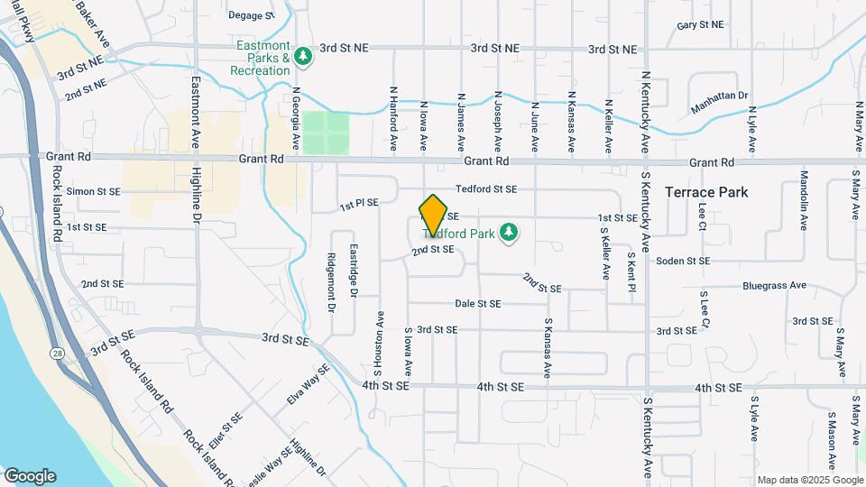 1111 2nd St SE Map and Location Details