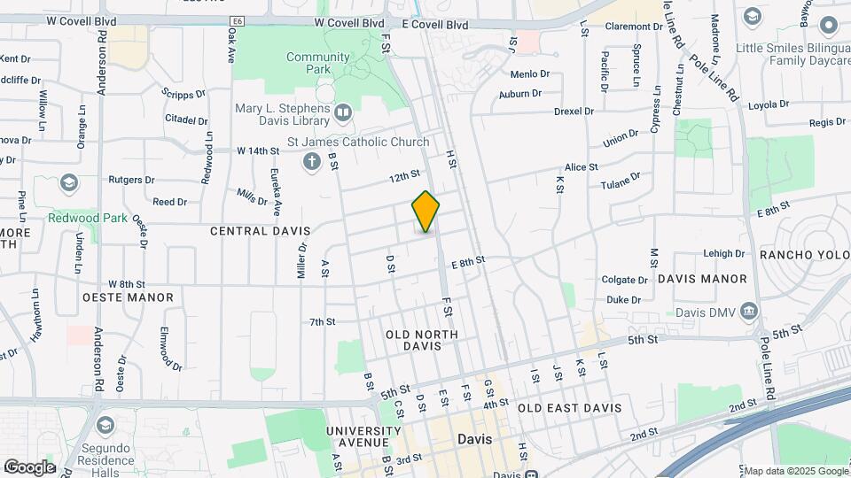 875 H St Mapa y Detalles de la Ubicación