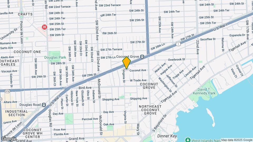2992 Coconut Ave Map and Location Details