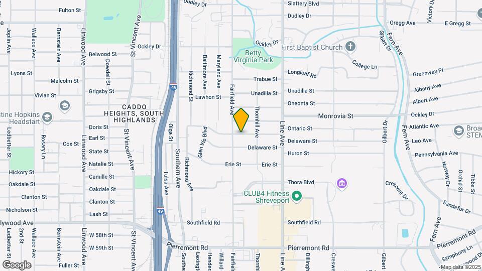 935 Ontario St Map and Location Details