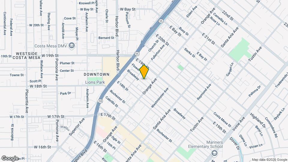 174 E Broadway Map and Location Details