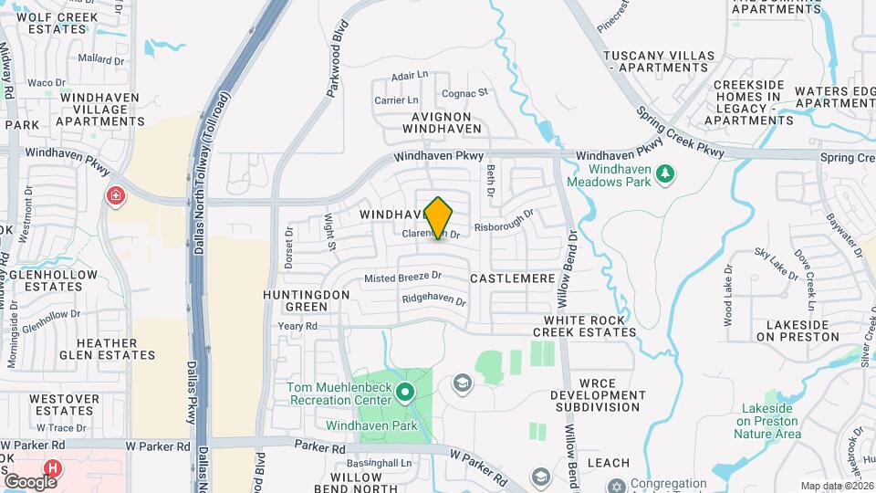 5725 Meadowhaven Dr Map and Location Details