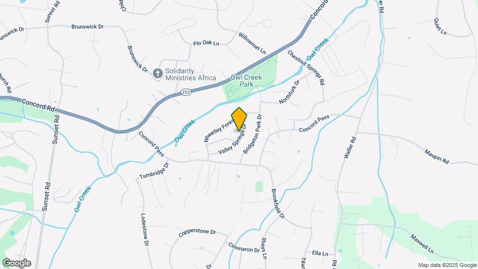9719 Glen Eden Ct Map and Location Details