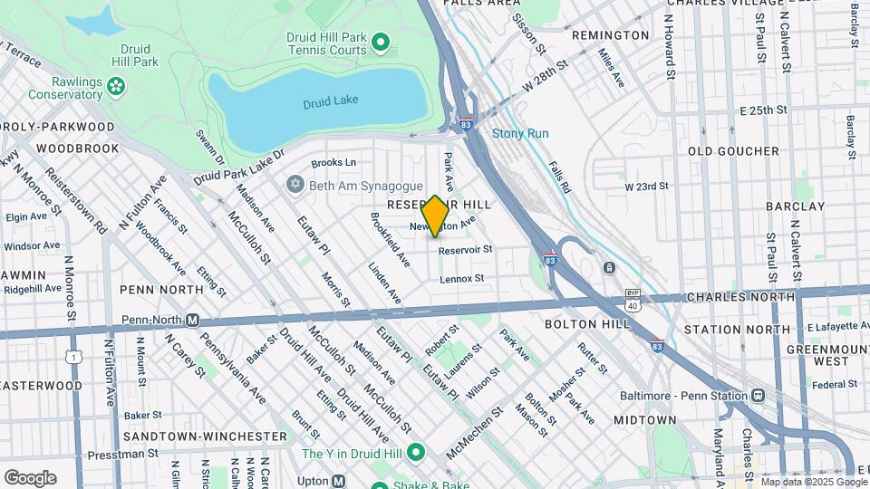 2207 Callow Ave Map and Location Details
