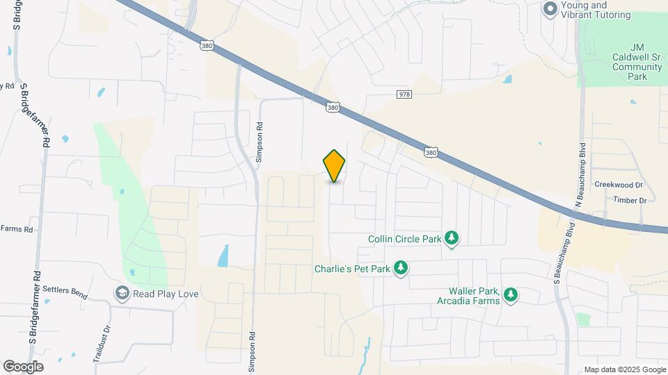 219 Magnolia Dr Map and Location Details