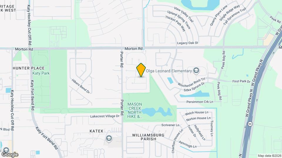 24023 Buffalo Cove Ln Mapa y Detalles de la Ubicación