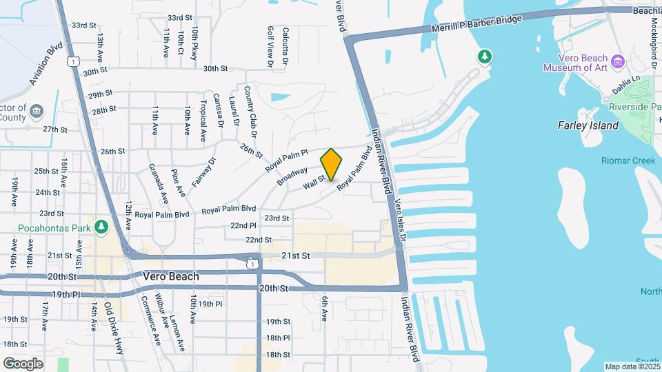 600 Royal Palm Blvd Map and Location Details