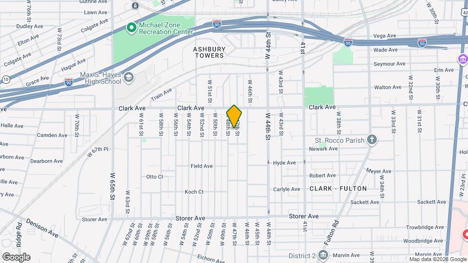 3155 W 48th St Map and Location Details