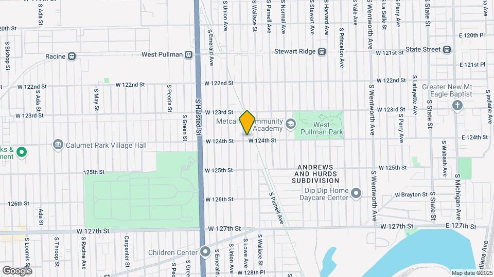 620 W 124th St Map and Location Details