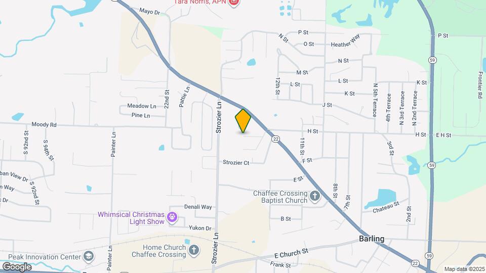 1408 H St Map and Location Details