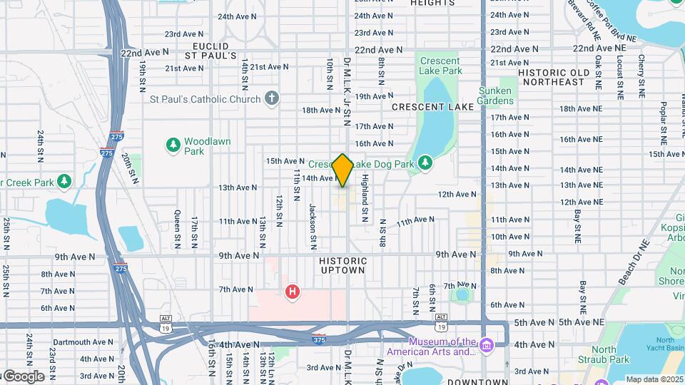 1250 Dr. Martin Luther King Jr St N Map and Location Details