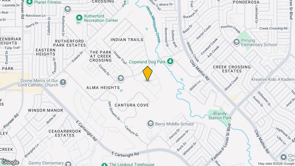 1729 Hazer Ln Map and Location Details