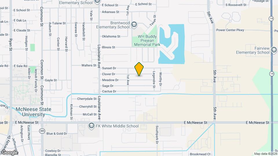 1505 Meadow Dr Map and Location Details