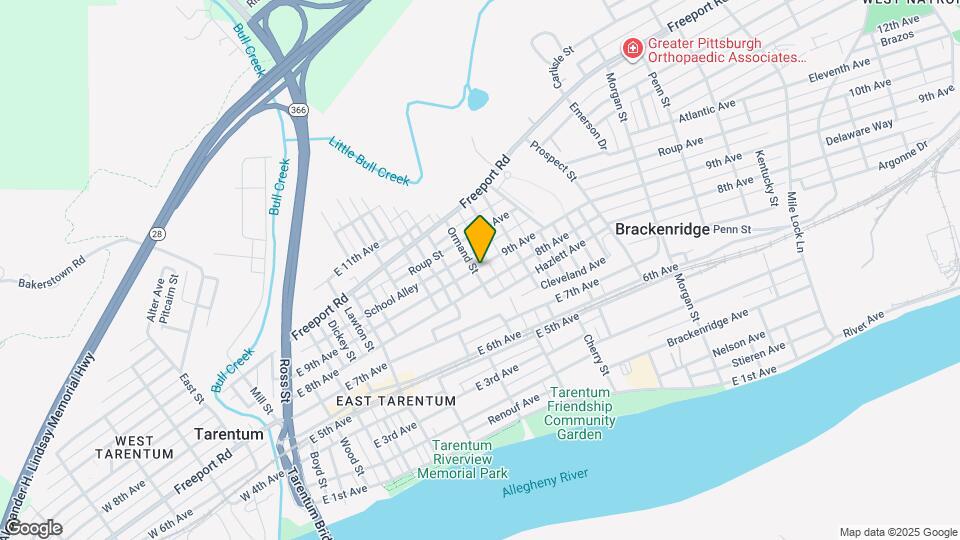 702c E 9th Ave Map and Location Details