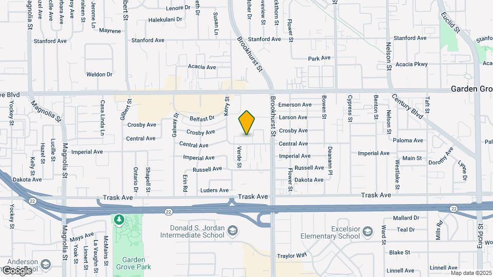 9851-9861 Central Ave Mapa y Detalles de la Ubicación