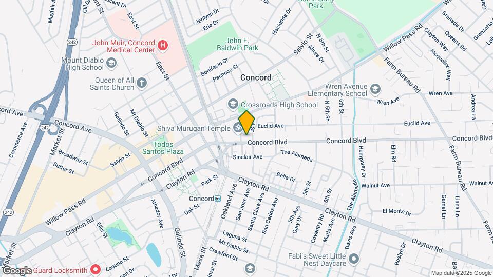 2745 Concord Blvd Mapa y Detalles de la Ubicación