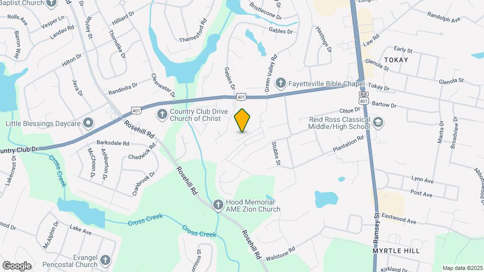 446 Valmont Ave Map and Location Details