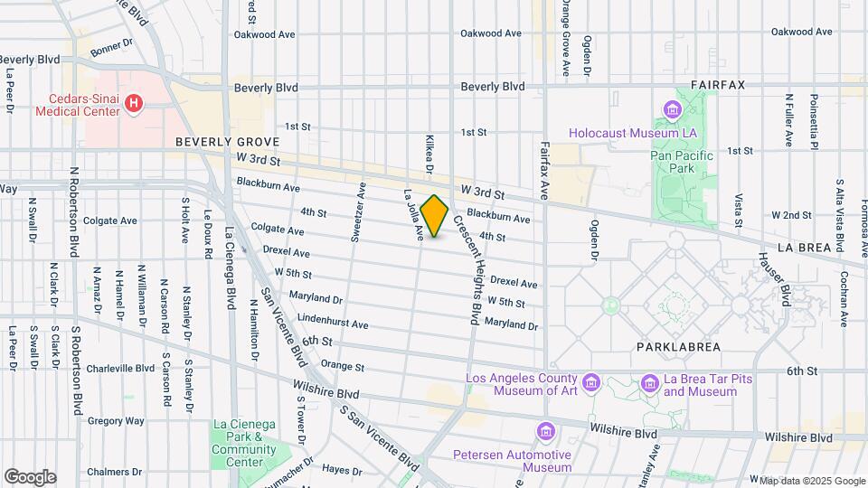 6459 Colgate Ave Mapa y Detalles de la Ubicación