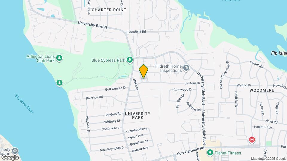 4023 Grissom Dr Map and Location Details