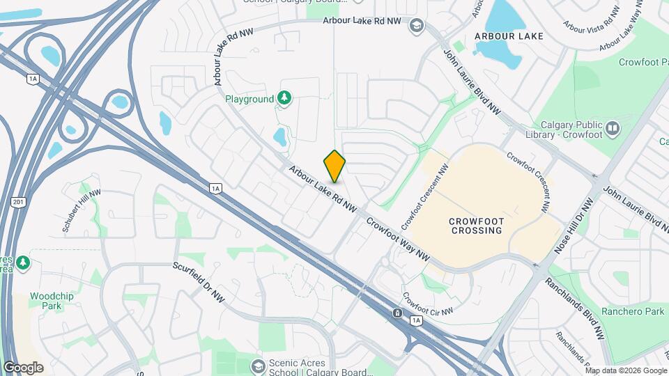 88 Arbour Lake Rd NW Map and Location Details
