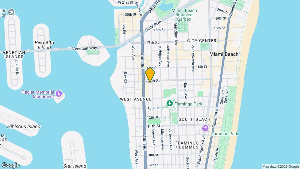 1446 Lenox Ave-Unit -4 Map and Location Details