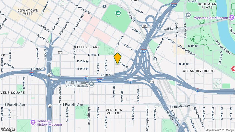 1515 11th Ave S Map and Location Details