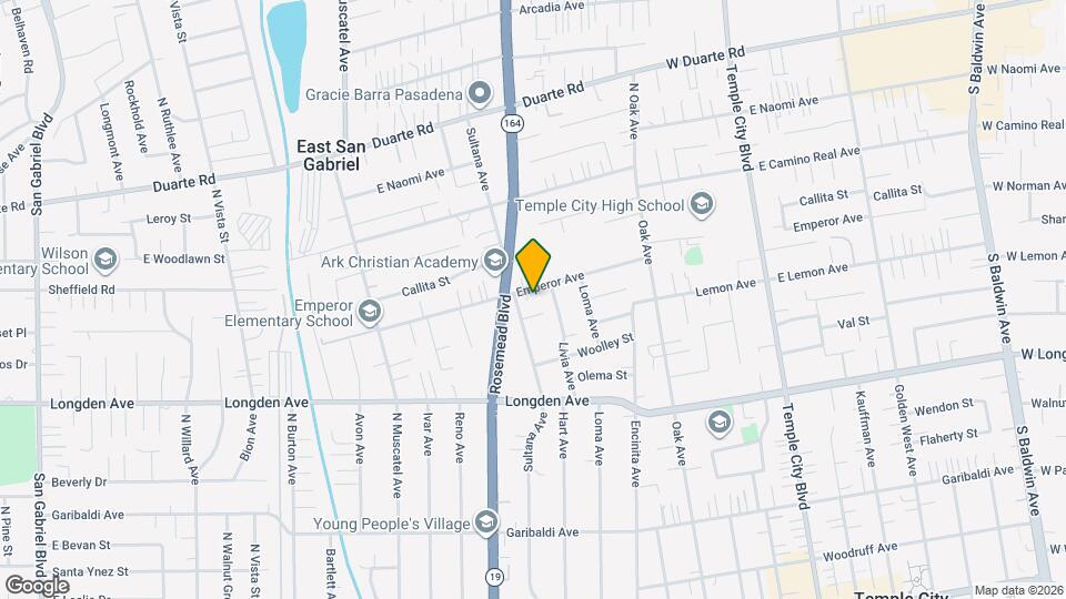 9024 Emperor Ave Map and Location Details