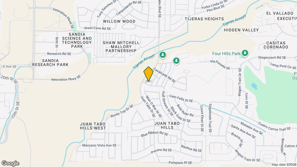 1668 Bull Lea Dr SE Map and Location Details