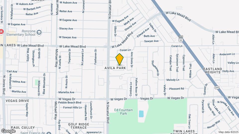 1846 N Decatur Blvd Map and Location Details